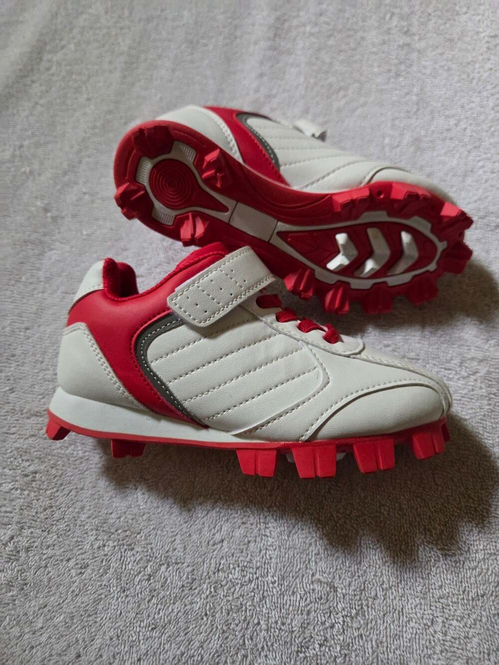Sooneeya Kids Youth Rubber Molded Baseball/Softball Cleats